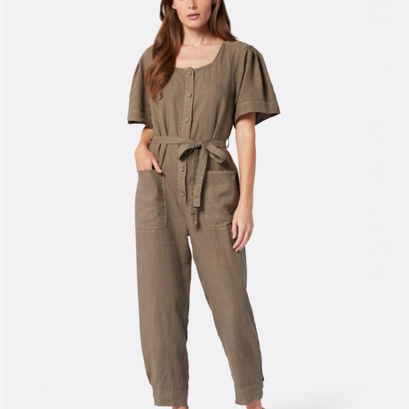 Joie Linen Jumpsuit - Picture 3 of 5